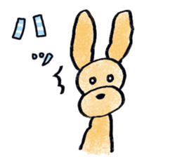 Dogs want to be a man sticker #5903624