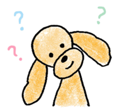 Dogs want to be a man sticker #5903625