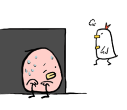 Tori-san, She has two children. sticker #5904071