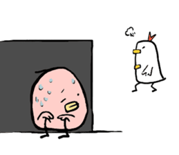 Tori-san, She has two children. sticker #5904071