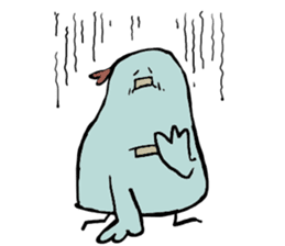 Tori-san, She has two children. sticker #5904073