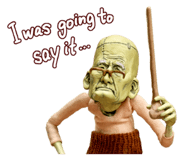 Franken gaffer English Edition sticker #5904084