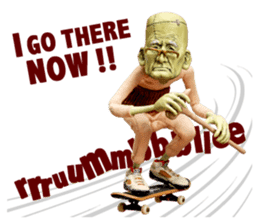 Franken gaffer English Edition sticker #5904088