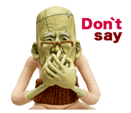 Franken gaffer English Edition sticker #5904092