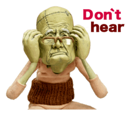 Franken gaffer English Edition sticker #5904093