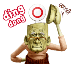 Franken gaffer English Edition sticker #5904097