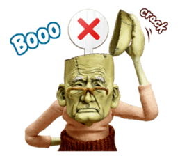 Franken gaffer English Edition sticker #5904098