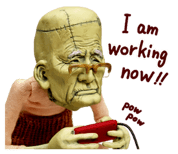 Franken gaffer English Edition sticker #5904103