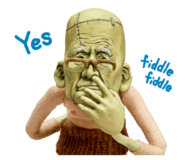 Franken gaffer English Edition sticker #5904105