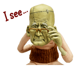 Franken gaffer English Edition sticker #5904106