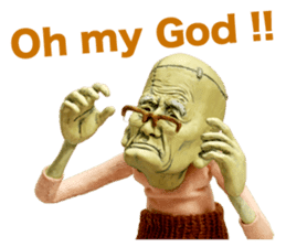 Franken gaffer English Edition sticker #5904110