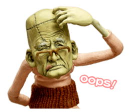 Franken gaffer English Edition sticker #5904116