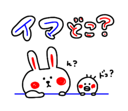 -3 color pen-sticker-Ladies sticker #5904377