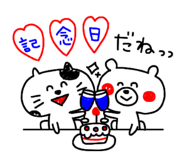 -3 color pen-sticker-Ladies sticker #5904386