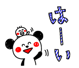 -3 color pen-sticker-Ladies sticker #5904398