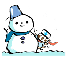 Get well soon with sparrow nurse sticker #5905206