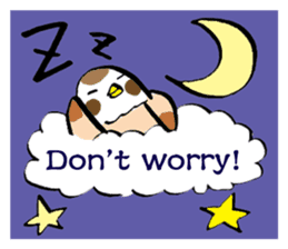 Get well soon with sparrow nurse sticker #5905233