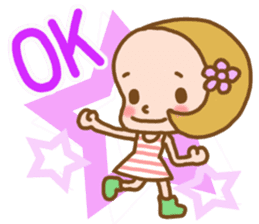 Odeko no a-chan sticker #5905640