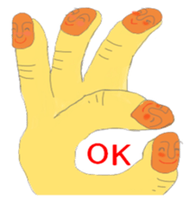 nail man sticker #5905841