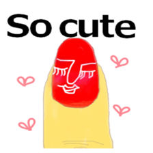 nail man sticker #5905858