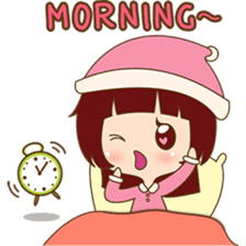 The sweet newlywed couple version 2 sticker #5905961