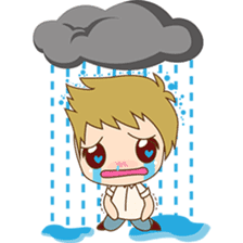 The sweet newlywed couple version 2 sticker #5905970