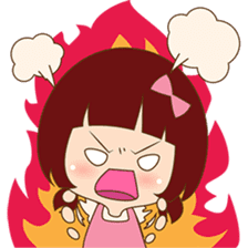 The sweet newlywed couple version 2 sticker #5905971