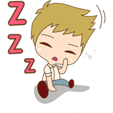 The sweet newlywed couple version 2 sticker #5905982