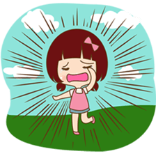 The sweet newlywed couple version 2 sticker #5905997