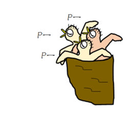 It's a swallow! sticker #5906014