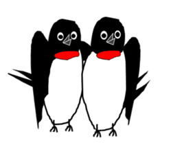 It's a swallow! sticker #5906035