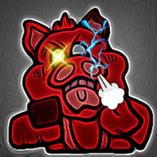 Life of Funny Pig sticker #5906058