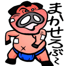 Life of Funny Pig sticker #5906069