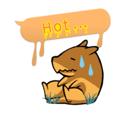 Laid back animals(EN) sticker #5906142