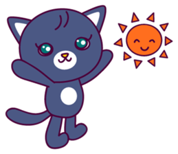 Lovely cat "Vivi" sticker #5906200