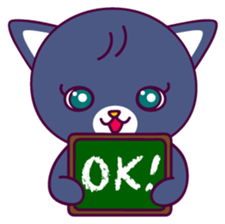 Lovely cat "Vivi" sticker #5906206