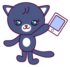 Lovely cat "Vivi" sticker #5906210