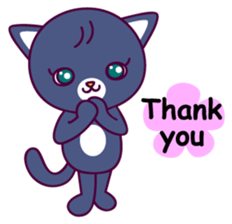 Lovely cat "Vivi" sticker #5906212