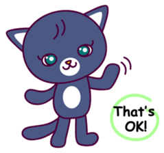 Lovely cat "Vivi" sticker #5906221