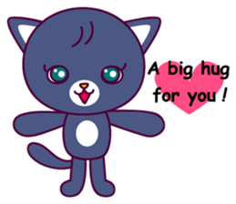 Lovely cat "Vivi" sticker #5906225