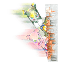 Moo Mee Troublemaker (English Version) sticker #5906482