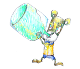 Moo Mee Troublemaker (English Version) sticker #5906488