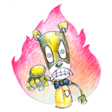 Moo Mee Troublemaker (English Version) sticker #5906494