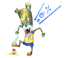 Moo Mee Troublemaker (English Version) sticker #5906501