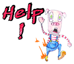 Moo Mee Troublemaker (English Version) sticker #5906508