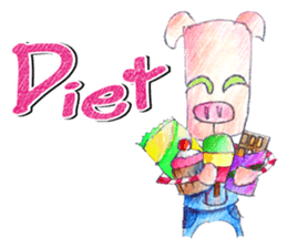 Moo Mee Troublemaker (English Version) sticker #5906514