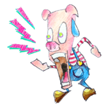 Moo Mee Troublemaker (English Version) sticker #5906515