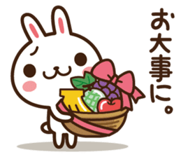 Positive rabbit & Negative rabbit 3 sticker #5906784