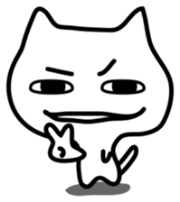 Wacky the chilly cat sticker #5906801