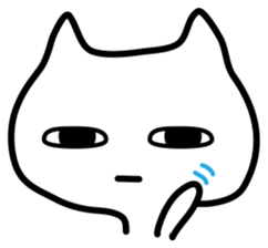 Wacky the chilly cat sticker #5906804